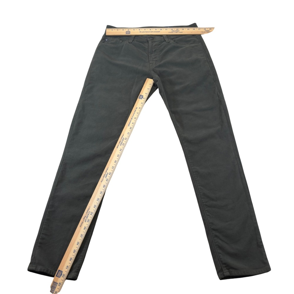 AG Adriano Goldschmied The Graduate Tailored Leg Slim Jeans Cypress Green Men 32 - Picture 11 of 11